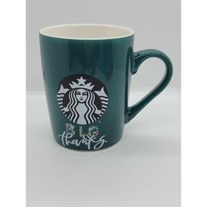 2020 Big Thanks Starbucks Green Mug 10 oz